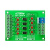 3pcs 5V To 24V 4 Channel Optocoupler Isolation Board Isolated Module PLC Signal Level Voltage Converter Board 4Bit