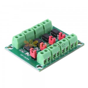 3 uds PC817 4 canales optoacoplador placa de aislamiento convertidor de voltaje módulo adaptador 3,6-30V controlador módulo aislado fotoeléctrico PC 817