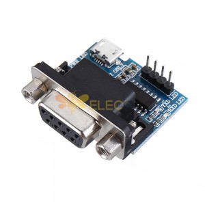 3pcs RS232 to TTL Serial Converter Module DB9 Connector MAX3232 Serial Module With Cable