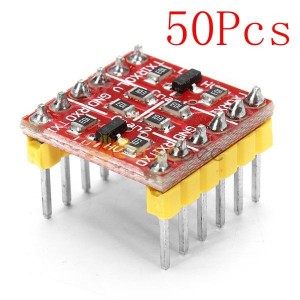 50 Stück 3,3 V 5 V TTL bidirektionaler Logikpegelwandler für Arduino – Produkte, die mit offiziellen Arduino-Boards funktionieren