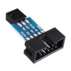 50pcs módulo conversor de placa adaptadora de 10 pinos para 6 pinos para AVRISP MKII USBASP STK500 para Arduino - produtos que funcionam com placas Arduino oficiais