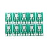 50pcs SOT89/SOT223 to SIP Patch Transfer Adapter Board SIP Pitch 2.54mm PCB Tin Plate