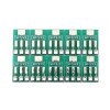 50pcs SOT89/SOT223 to SIP Patch Transfer Adapter Board SIP Pitch 2.54mm PCB Tin Plate