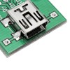 50 Uds USB a DIP cabeza hembra Mini-5P parche a placa adaptadora DIP de 2,54mm