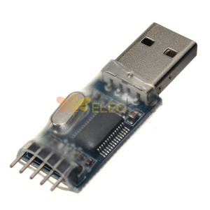5Pcs PL2303HX USB转RS232 TTL芯片转换器适配器模块