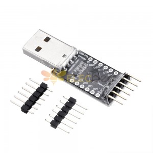 5 uds CP2104 USB-TTL UART adaptador serie microcontrolador 5V/3,3 V módulo Digital I/O USB-A