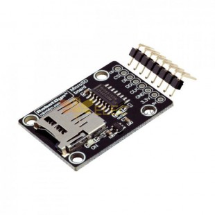 5Pcs Micro SD-Karte Hochgeschwindigkeitsmodul für 3,3 V 5 V Logik für MicroSD MMC-Karte
