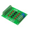 5pcs 5V To 24V 4 Channel Optocoupler Isolation Board Isolated Module PLC Signal Level Voltage Converter Board 4Bit