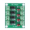 5 uds PC817 4 canales optoacoplador placa de aislamiento convertidor de voltaje módulo adaptador 3,6-30V controlador módulo aislado fotoeléctrico PC 817