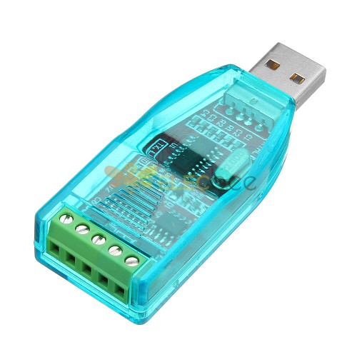 Convertitore da USB a RS485 da 5 pezzi USB-485 con funzione di protezione dai transitori TVS con indicatore di segnale