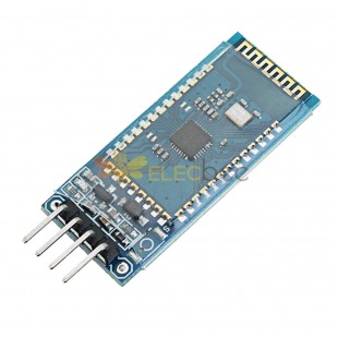 5pcs module de données sans fil de port série bluetooth compatible SPP-C avec HC-06 modules bluetooth 2.1 pour 51 puce unique BT06 pour Arduino - produits qui fonctionnent avec les cartes Arduino officielles