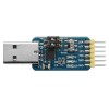 6合1 CP2102 USB转TTL 485 232转换器3.3V/5V兼容六多功能串口模块