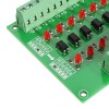 8路12V轉3.3V光耦隔離模塊PLC信號電平電壓轉換板NPN輸出DST-1R8P-N