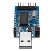 CH341A USB vers UART IIC SPI TTL fai EPP/MEM Module de convertisseur de Port parallèle témoin de fonctionnement intégré