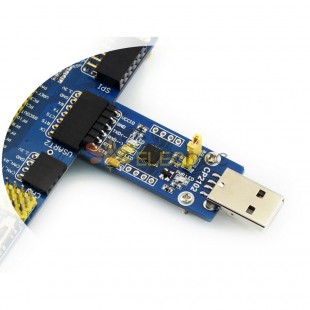 CP2102-GM CP2102 USB转串口 USB转TTL通讯模块开发板