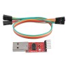 CTS DTR USB Adaptörü Pro Mini İndirme kablosu USB\'den RS232\'ye TTL Seri Bağlantı Noktaları CH340 FT232 CP2102 PL2303 UART TB196\'yı Değiştirin