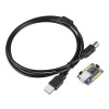 Módulo FT232R FT232RL USB a puerto serie Módulo adaptador USB a TTL con cable de 1,5 m 3,3 V o 5 V