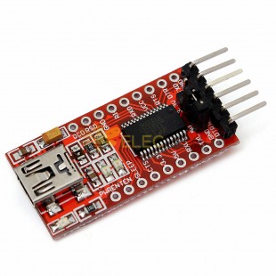 Arduino용 FT232RL USB-TTL 직렬 변환기 어댑터 모듈 - 공식 Arduino 보드와 함께 작동하는 제품