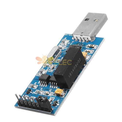 High-speed Isolation USB To TTL Serial Module Power Isolation Optocoupler Isolation 3.3V 5V TTL Output CH340 Module