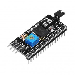 IIC I2C TWI SP Serial Interface Port Module 5V 1602 LCD Adapter für Arduino - Produkte, die mit offiziellen Arduino-Boards funktionieren