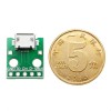 Micro USB To Dip Female Socket B Type Microphone 5P Patch To Dip With Soldering Adapter Board