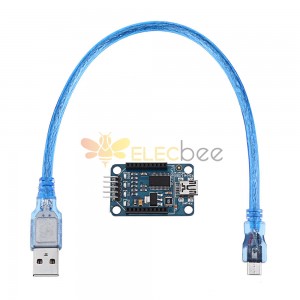 Mini FT232RL FT232 Bluetooth Bee USB vers port série IO Module adaptateur d'interface XBee Nano 3.3V 5V pour Arduino - produits qui fonctionnent avec les cartes officielles Arduino