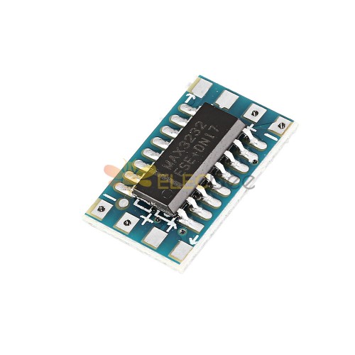 ZXY-NAN 10pcs Mini RS232 to TTL Module Converter Board Adapter MAX3232 120kbps 3-5V Serial Port Spot Steuermodul Module