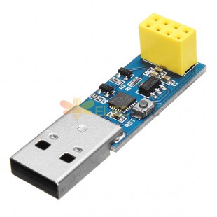 USB - ESP8266 ESP-01S LINK V2.0 Wi-Fi Adaptör Modülü w/2104 Sürücü