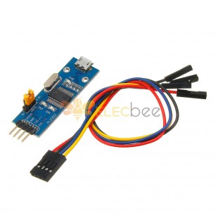 PL2303 USB To UART TTL Converter Mini Board LED TXD RXD PWR 3.3V/5V Output Serial Module