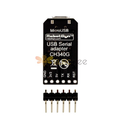 RobotDyn® USB to TTL CH340 Converter Micro USB IC CH340G Module