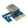 USB 3.0 PCI-E Express 1x bis 16x Extender Riser Card Adapter Stromkabel Bergbau