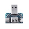 USB Adapter Board Male to Female Micro Type-C 4P 2.54mm USB4 Module Converter