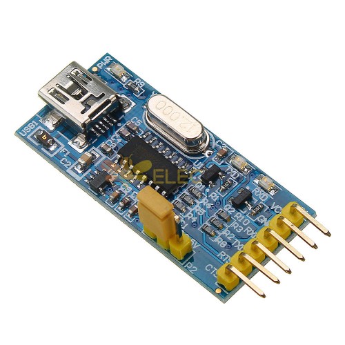 Модуль последовательного порта USB-TTL Адаптер CH340 поддерживает систему 3,3 В/5 В с управляющим сигналом