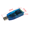 ZK-H485 USB - RS485 Haberleşme Modülü TVS Koruması Kısa Devre Koruması Otomatik Akış CH340E Solated Endüstriyel Sınıf