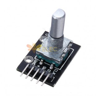 Module d'encodeur de décodeur rotatif 20 pièces KY-040 pour Arduino - produits qui fonctionnent avec les cartes Arduino officielles