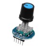 Modulo di decodifica del ricevitore di controllo digitale con manopola del potenziometro rotante 3 pezzi Modulo encoder rotativo per Arduino - prodotti compatibili con schede Arduino ufficiali