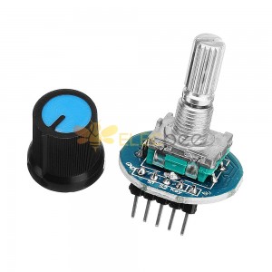5 件旋轉電位器旋鈕帽數字控制接收器解碼器模塊用於 Arduino 的旋轉編碼器模塊 - 與官方 Arduino 板配合使用的產品