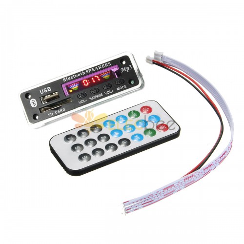 M01BT69 12V sem fio bluetooth MP3 WMA placa decodificadora módulo de áudio USB TF rádio para carro