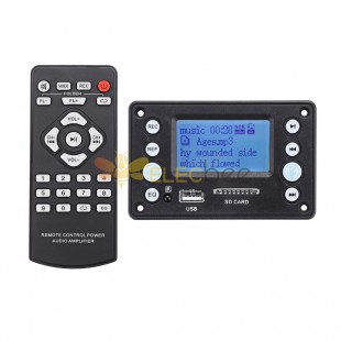 Bluetooth 4.2 DC5V batterie 12V deux canaux décodeur Audio carte enregistrement Radio paroles affichage APE FLAC WMA WAV MP3