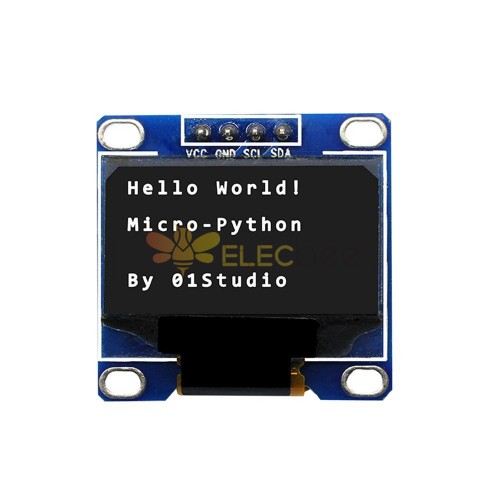 Accessoires MicroPython de module d\'affichage d\'OLED de 0,9 pouces 3.3V I2C pour le développement de pyBoard