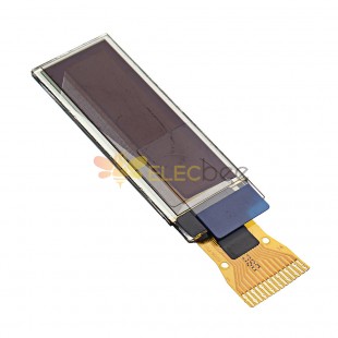 0.91 인치 백색 OLED 디스플레이 모듈 12832 LCD 디스플레이 128x3 SSD1306 드라이버 3.3V