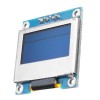 0.96 英寸 4Pin 藍黃 IIC I2C OLED 顯示屏帶屏幕保護蓋適用於 Arduino
