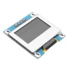 0,96-дюймовый 4-контактный синий желтый IIC I2C OLED-дисплей с защитным экраном для Arduino