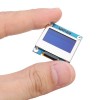 Tela OLED de 0,96 polegadas 4 pinos azul amarelo IIC I2C com capa de proteção de tela para Arduino