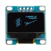 Módulo de exibição OLED azul de 0,96 polegadas 4 pinos IIC I2C SSD136 128x64 DC 3V-5V