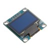 0,96 Zoll 4Pin IIC I2C SSD136 128x64 DC 3V-5V blaues OLED-Anzeigemodul