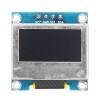 Écran OLED IIC I2C LED blanc 0,96 pouces 4 broches avec couvercle de protection d\'écran pour Arduino