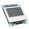 Pantalla OLED IIC I2C LED blanca de 4 pines de 0,96 pulgadas con cubierta de protección de pantalla para Arduino