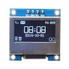 Arduino用スクリーン保護カバー付き0.96インチ4ピン白色LED IIC I2C OLEDディスプレイ