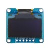 0.96 بوصة 6Pin 12864 SPI أزرق أصفر وحدة عرض OLED